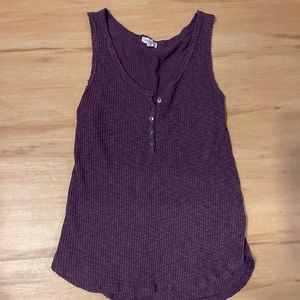 Purple tank top